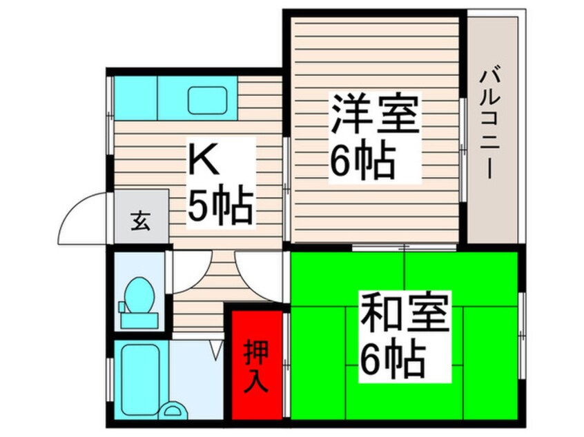 間取図 エクセレンスプラザ