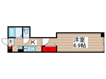 間取図 エクセラン南千住