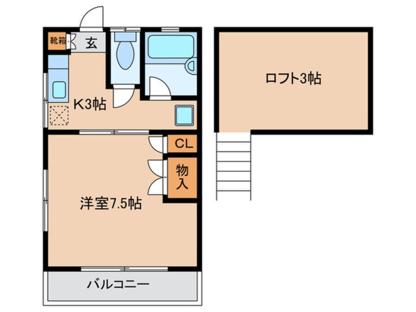 間取図 コーポタナカ