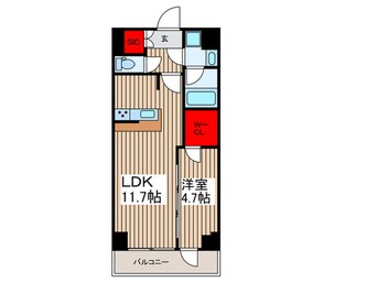 間取図 GENOVIA本所吾妻橋Ⅱskygarden