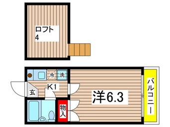 間取図 レストハイツ