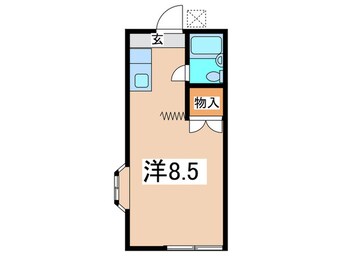 間取図 コーポグリーンヒル