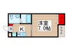 エクセル千葉 1Kの間取り