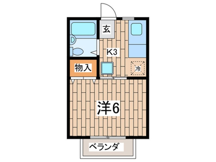 間取図 マーチハイツ