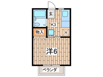 間取図 マーチハイツ