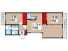 ＰＬＥＮＤＹ馬橋 2LDKの間取り