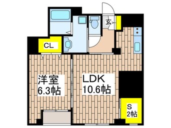 間取図 グランブル－湘南