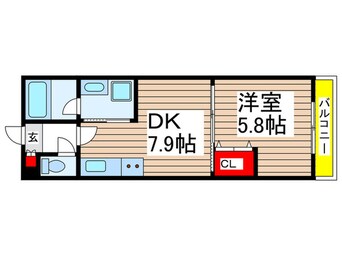 間取図 エイトパレス・ＵＮ