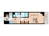 ＡＲＫＭＡＲＫ新宿西落合 1Kの間取り