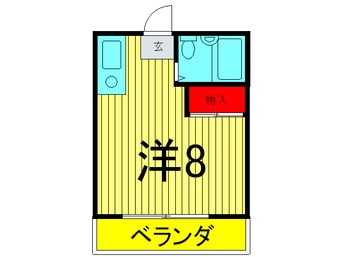 間取図 グリ－ンエイジ秋元