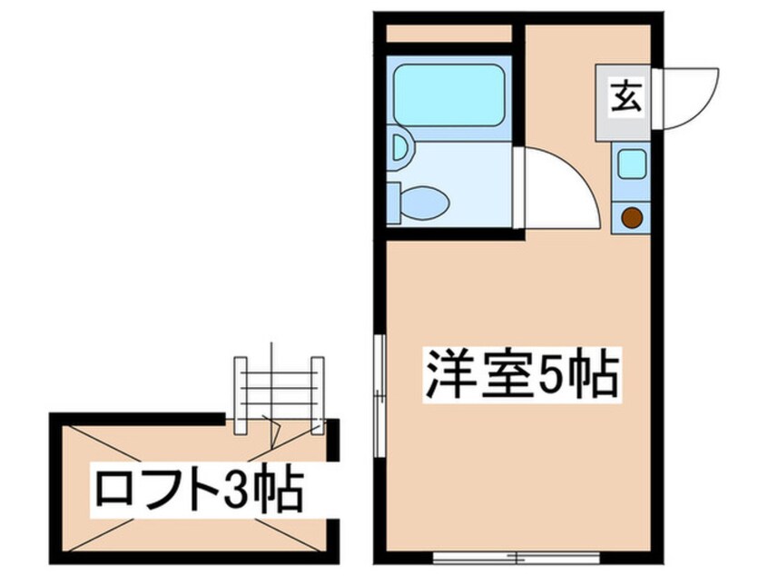 間取図 サクレ－ル相武台