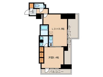 間取図 コンフォリア市谷薬王寺