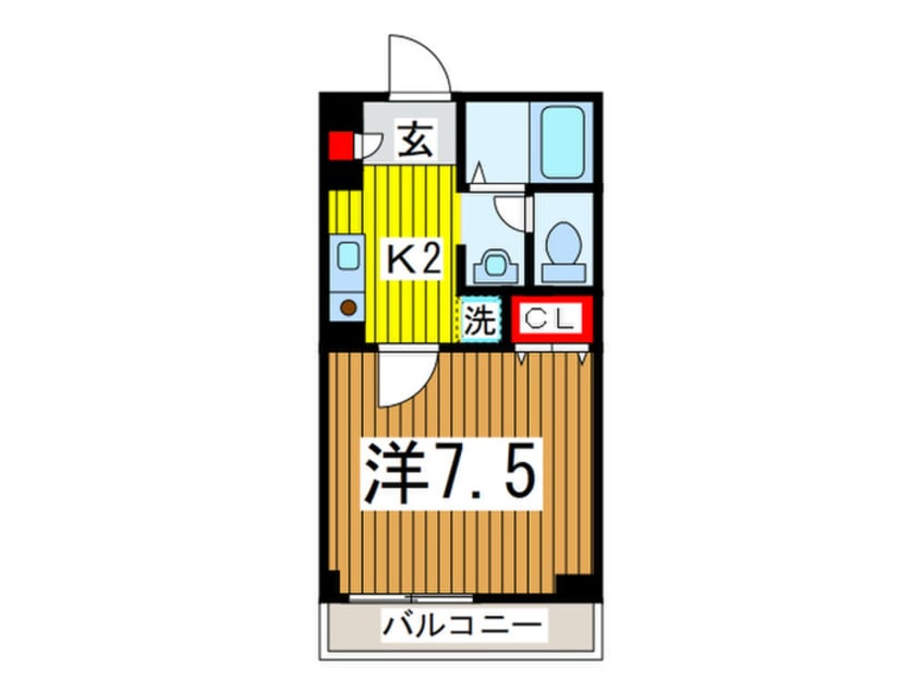 間取図 エムズクレイドル