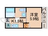 グローリオ 1Kの間取り