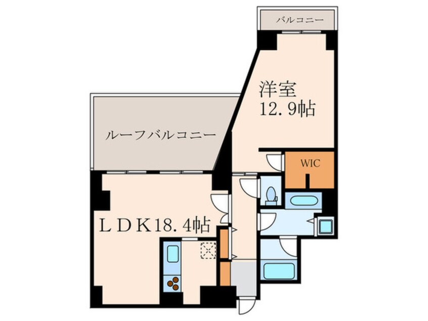 間取図 グラマシー恵比寿