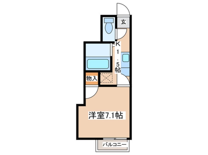 間取図 サンライトAONE