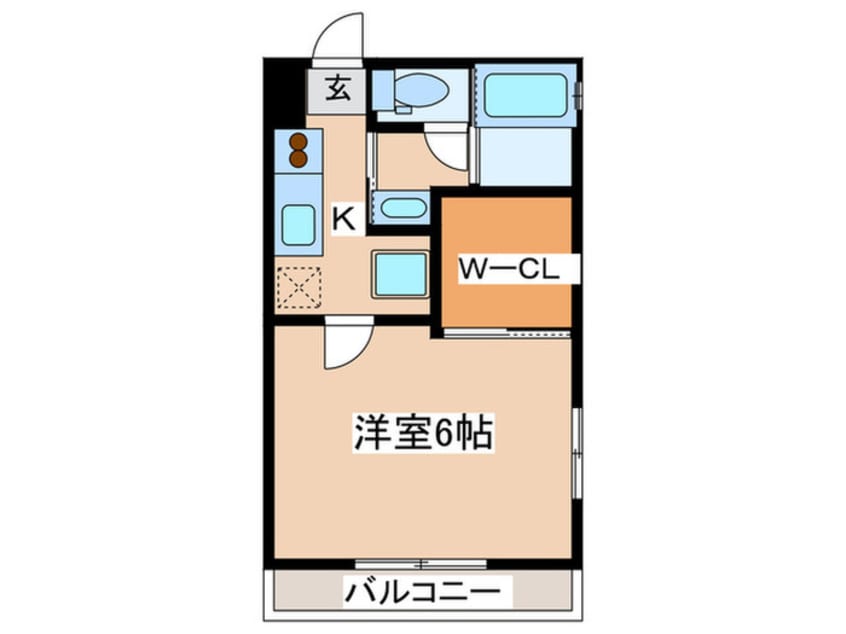 間取図 シャルムヴェ－ル
