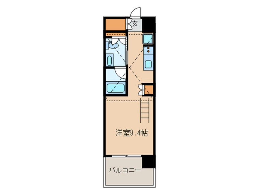 間取図 プライムメゾン早稲田通り