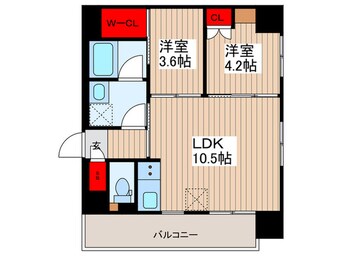 間取図 ルフォンプログレ押上EAST