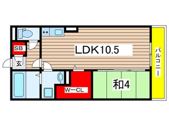 間取図 Ｍ．Ａ．Ｄ　Ⅰ