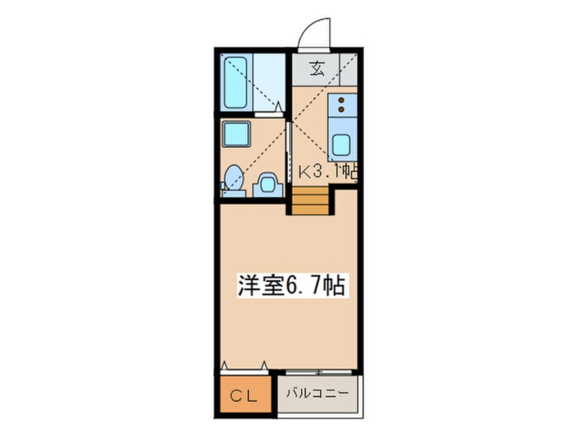間取図 Ｄフラッツ