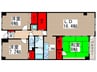 L-Place下総中山Ⅱ 3LDKの間取り