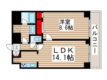間取図 コンフォリア両国トロワ