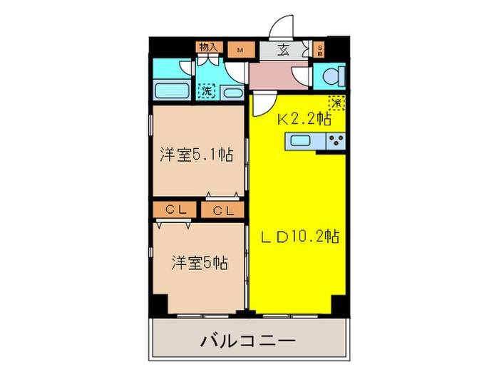 間取り図 コンフォリア両国トロワ