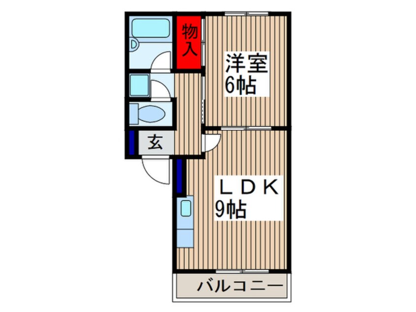 間取図 メゾン内谷