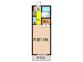 間取図 メゾン木犀
