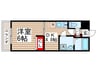 プライディア幕張 1DKの間取り