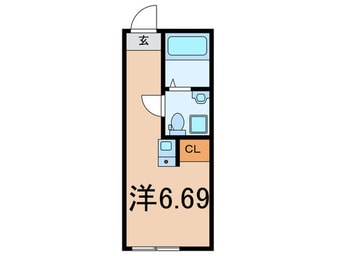 間取図 ワイドヒル相模大野Ⅱ