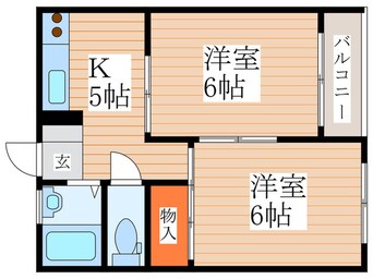 間取図 カーサアルベーロ