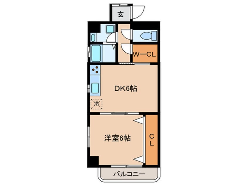 間取図 パルム・ドール２１