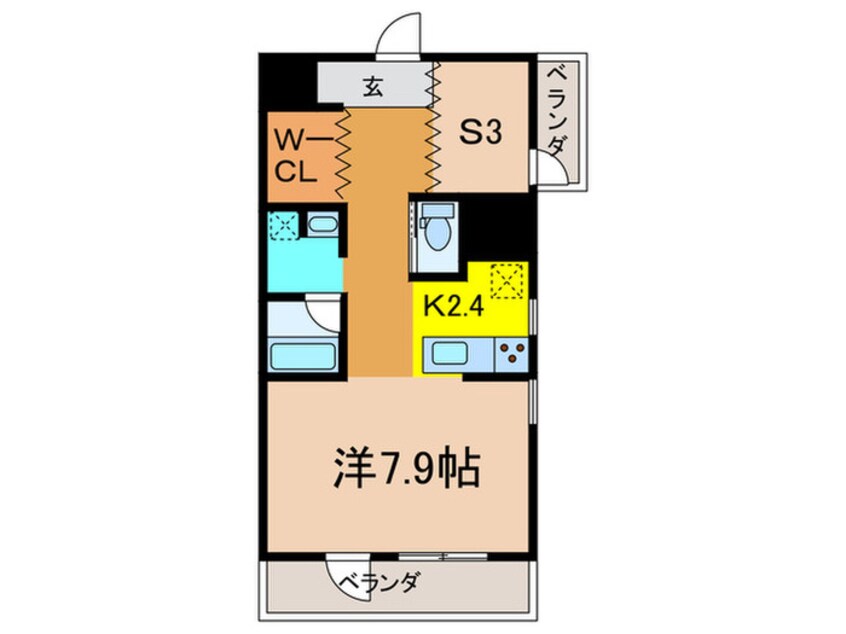 間取図 Refuge　Happiness　Tower