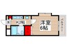 カーサ・ボーノ 1Kの間取り