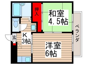 間取図 ふじマンション