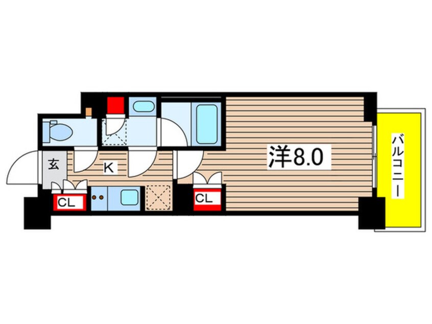 間取図 ラティエラ両国