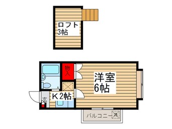 間取図 カーサランド津田沼