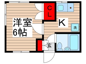 間取図 コ－ポ鎌倉