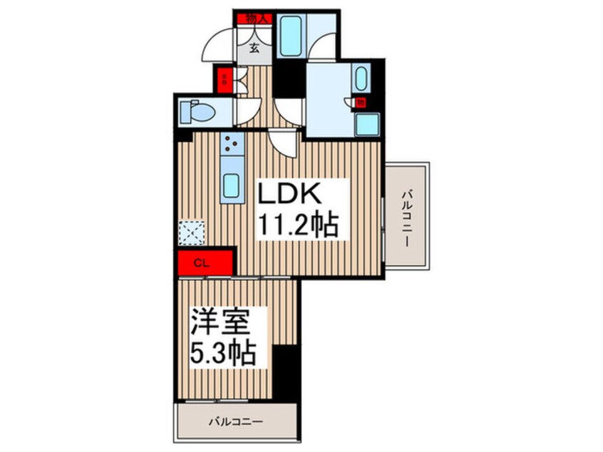 間取図 ＡＲ向島