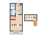 See Saa HOUSE 1Kの間取り