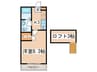 See Saa HOUSE 1Kの間取り