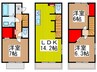 本町西5丁目戸建 3LDKの間取り