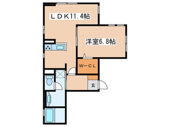 間取図 クラヴィア