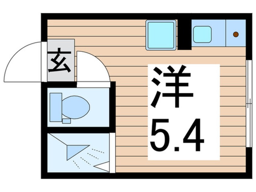 間取図 CA西新井