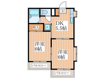 間取図 クレセントマンション