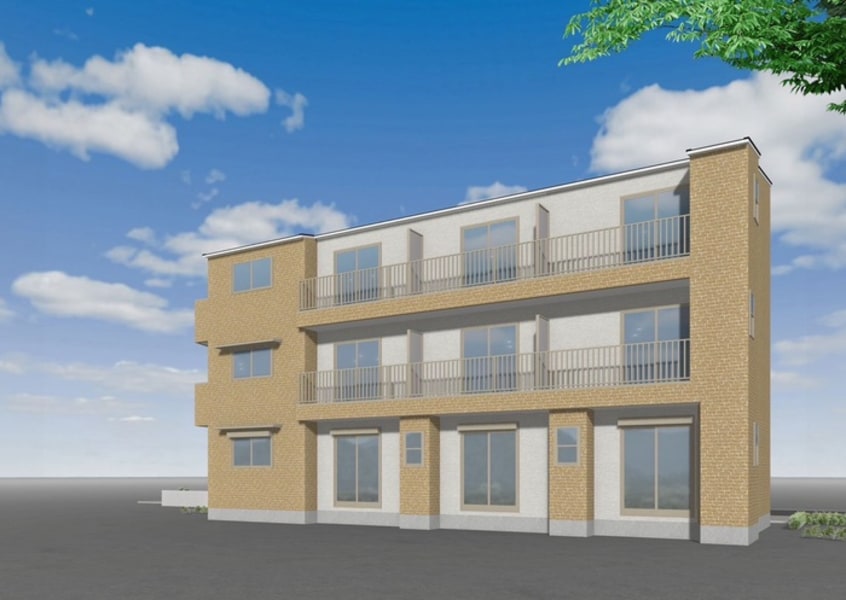 完成予想図 仮）湊町３丁目新築工事