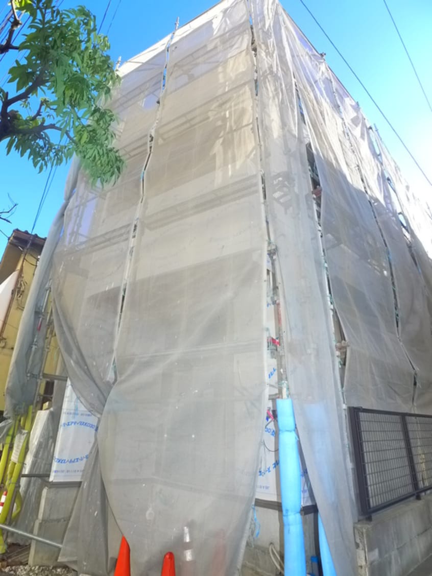 建築中 仮）湊町３丁目新築工事