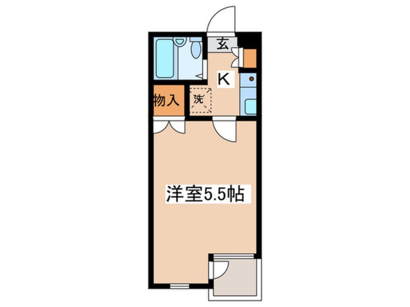 間取図 オクトワール相模大野